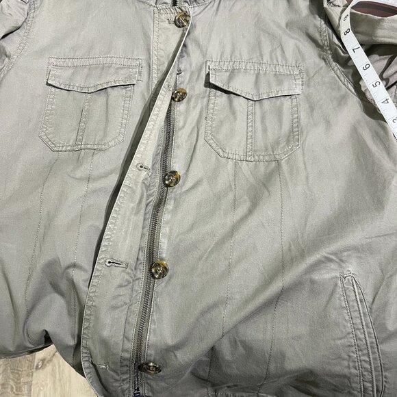 Buffalo David Bitton XL Olive Green Utility‎ Jacket Gorpcore Cabincore Fall - Picture 8 of 8